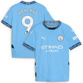 Erling Haaland Manchester City Youth 2024/25 Home Replica Player Jersey - Light Blue | Puma for sale