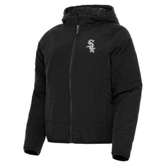 Chicago White Sox Antigua Women's Universe Full-Zip Hoodie Jacket - Black