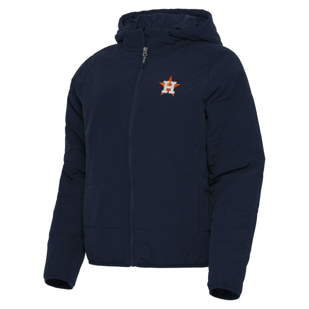 Houston Astros Antigua Women's Universe Full-Zip Hoodie Jacket - Navy