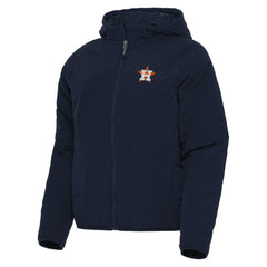 Houston Astros Antigua Women's Universe Full-Zip Hoodie Jacket - Navy