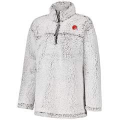 Cleveland Browns G-III 4Her by Carl Banks Women's Sherpa Full-Zip Jacket - Gray online