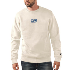 New York Giants Starter 1925 Collection Long Sleeve Pullover Sweatshirt - Oatmeal sale
