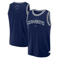 Dallas Cowboys Elements Future Ground Jersey Tank Top - Navy discount