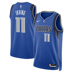 Kyrie Irving Dallas Mavericks Unisex Badge Swingman Replica Jersey sale - Icon Editi- Blue | Nike sale