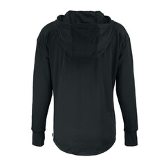 Detroit Lions Cutter & Buck Women's Daybreak Eco Recycled Half-Zip Hoodie - Black for sale