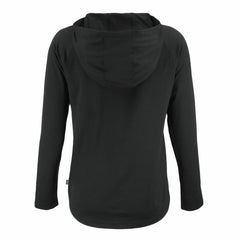 Detroit Lions Cutter & Buck Women's Coastline Epic Comfort Eco Recycled Long Sleeve Hoodie T-Shirt - Black for sale