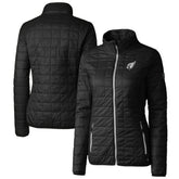 Arizona Cardinals Cutter & Buck Women's Rainier PrimaLoft Eco Insulated Full-Zip Puffer Jacket - Black cheap
