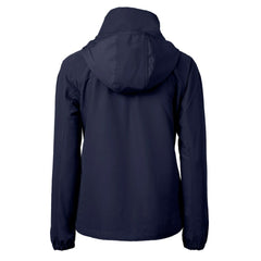 Chicago Bears Cutter & Buck Women's Charter Eco Recycled Half-Zip Hoodie Anorak Jacket - Navy sale