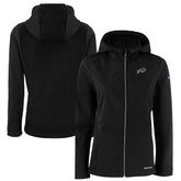 Buffalo Bills Cutter & Buck Women's Evoke Eco Softshell Recycled Full-Zip Hoodie Jacket - Black online