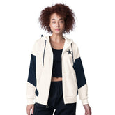 Dallas Cowboys Starter Women's Scrimmage Full-Zip Hoodie - White discount