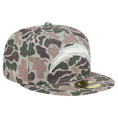 Los Angeles Chargers New Era Geo Camo 59FIFTY Fitted Hat online