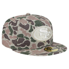 San Francisco 49ers New Era Geo Camo 59FIFTY Fitted Hat for sale