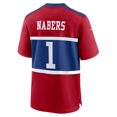 Malik Nabers New York Giants Youth Game Jersey - Red | Nike online