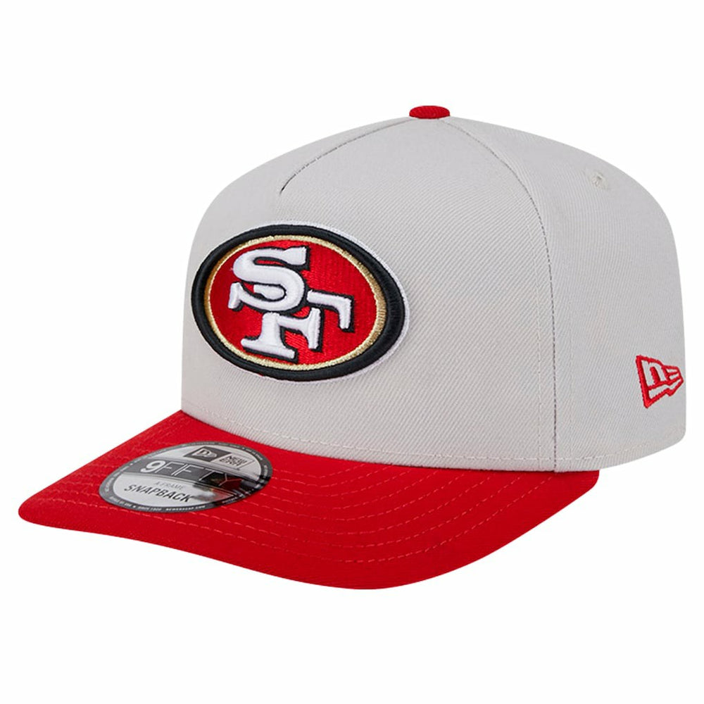 San Francisco 49ers New Era Decent 9FIFTY A-Frame Snapback Hat - Stone on sale