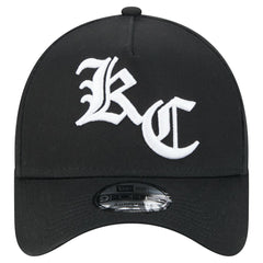 Kansas City Chiefs New Era Mystic 9FORTY A-Frame Adjustable Hat - Black cheap