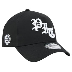 Pittsburgh Steelers New Era Mystic 9FORTY A-Frame Adjustable Hat - Black sale