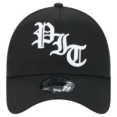 Pittsburgh Steelers New Era Mystic 9FORTY A-Frame Adjustable Hat - Black sale