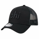 Philadelphia Eagles New Era Domain 9FORTY A-Frame Trucker Adjustable Hat - Black online