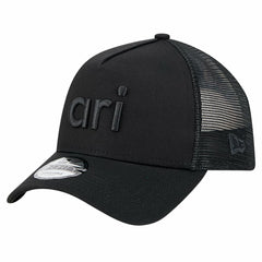 Arizona Cardinals New Era Domain 9FORTY A-Frame Trucker Adjustable Hat - Black outlet