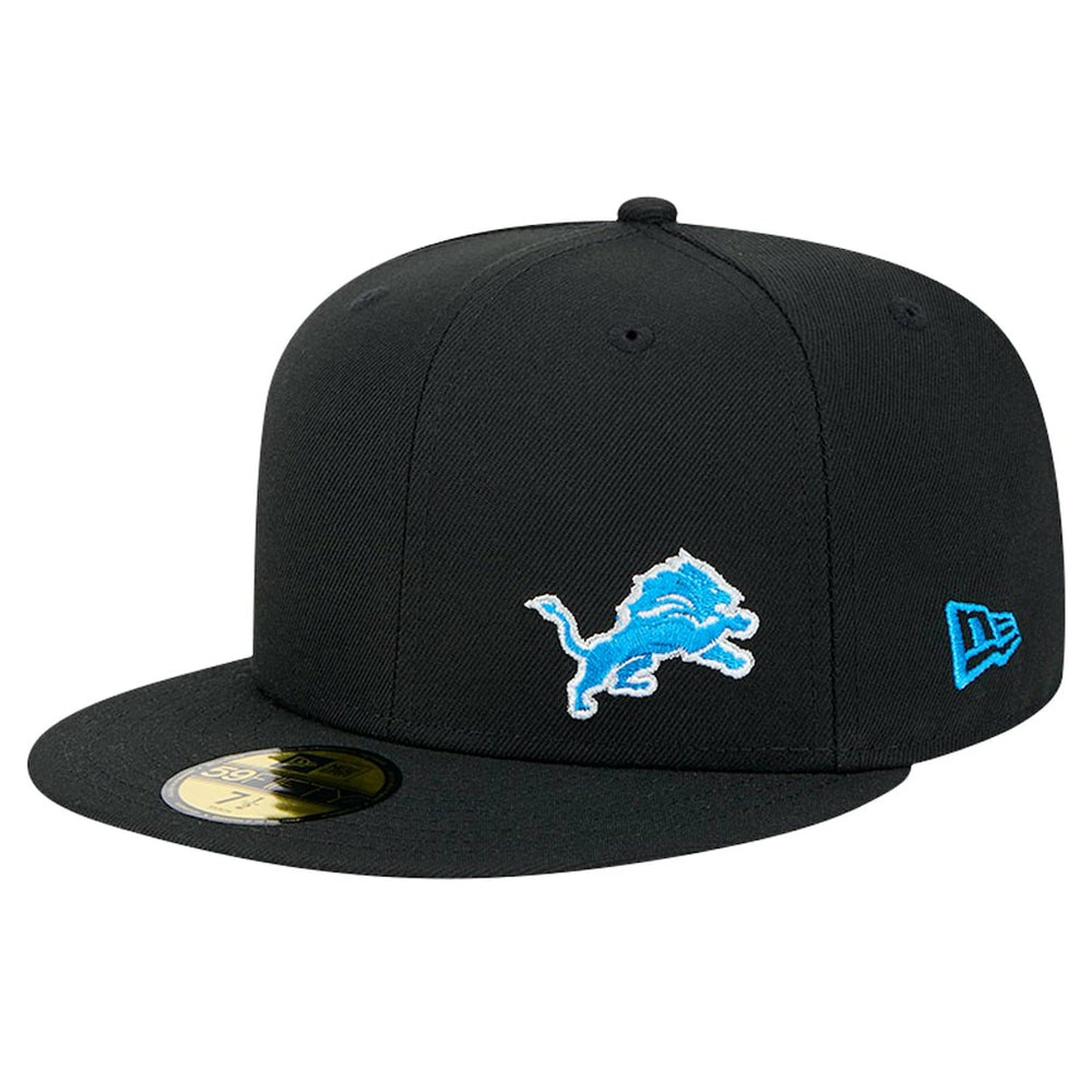 Detroit Lions New Era Flawless 59FIFTY Fitted Hat - Black outlet