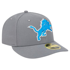 Detroit Lions New Era Omaha Low Profile 59FIFTY Fitted Hat - Gray outlet