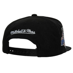 Anaheim Ducks Mitchell & Ness Core Top Spot Snapback Hat Black