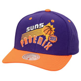 Phoenix Suns All In 2.0 Pro Crown Snapback Hat - Purple | Mitchell & Ness on sale
