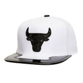 Chicago Bulls Day 11 Snapback Hat - White | Mitchell & Ness shop