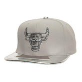 Chicago Bulls Day 11 Snapback Hat - Gray | Mitchell & Ness for sale