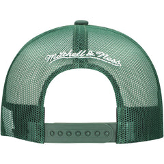 Milwaukee Bucks Core Evergreen OTC Trucker Adjustable Hat - Hunter Green | Mitchell & Ness online