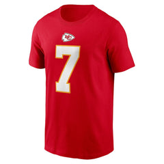 Harrison Butker Kansas City Chiefs Name & Number T-Shirt - Red | Nike on sale