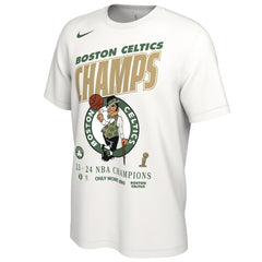 Boston Celtics 2024 NBA Finals Champions Celebration Roster T-Shirt - White | Nike online