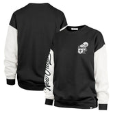 New Orleans Saints '47 Women's Double Header Rise Andie Pullover Sweatshirt - Black online