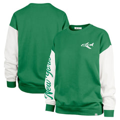 New York Jets '47 Women's Double Header Rise Andie Pullover Sweatshirt - Green for sale