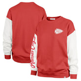 Kansas City Chiefs '47 Women's Double Header Rise Andie Pullover Sweatshirt - Red on sale