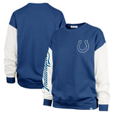 Indianapolis Colts '47 Women's Double Header Rise Andie Pullover Sweatshirt - Royal on sale