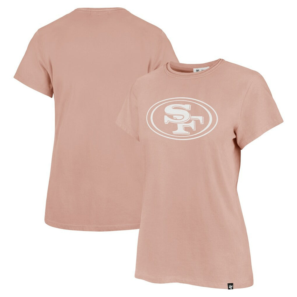 San Francisco 49ers '47 Women's Premier Frankie T-Shirt - Light Pink cheap