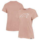 Carolina Panthers '47 Women's Premier Frankie T-Shirt - Light Pink cheap