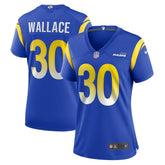 Josh Wallace Los Angeles Rams Women's Game Jersey - Royal | Nike cheap