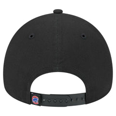 Chicago Cubs 9FORTY A-Frame Adjustable Hat - Black | New Era