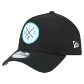 Miami Marlins 9FORTY A-Frame Adjustable Hat - Black | New Era