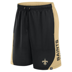 New Orleans Saints No Defense Shorts - Black discount