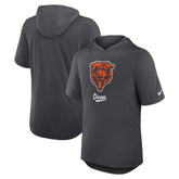 Chicago Bears Tri-Blend Performance Hoodie T-Shirt - Anthracite | Nike for sale