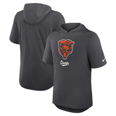 Chicago Bears Tri-Blend Performance Hoodie T-Shirt - Anthracite | Nike for sale