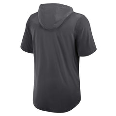Buffalo Bills Tri-Blend Performance Hoodie T-Shirt - Anthracite | Nike outlet