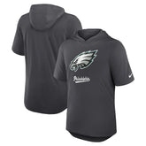 Philadelphia Eagles Tri-Blend Performance Hoodie T-Shirt - Anthracite | Nike sale