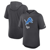 Detroit Lions Tri-Blend Performance Hoodie T-Shirt - Anthracite | Nike online