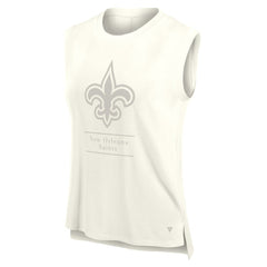 New Orleans Saints Women's Studio Embrace Tank Top - Cream discount