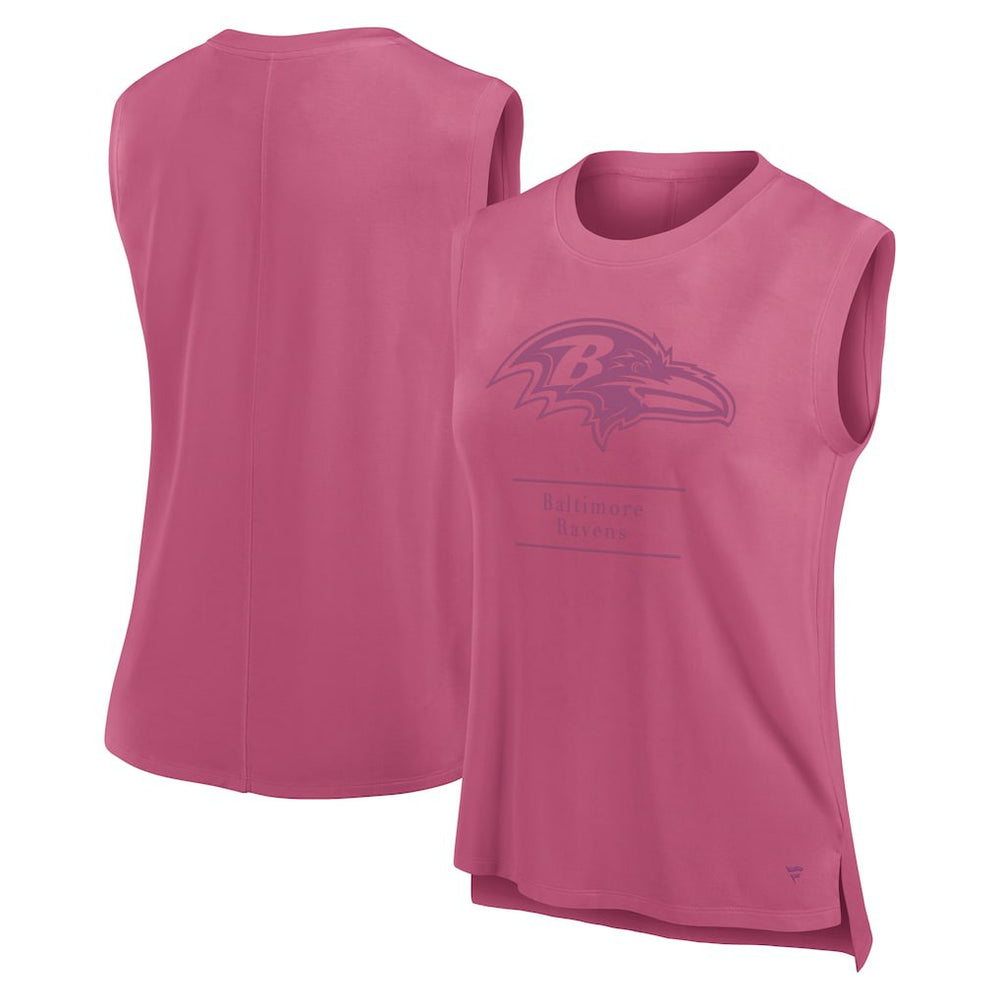 Baltimore Ravens Women's Studio Embrace Tank Top - Pink on sale