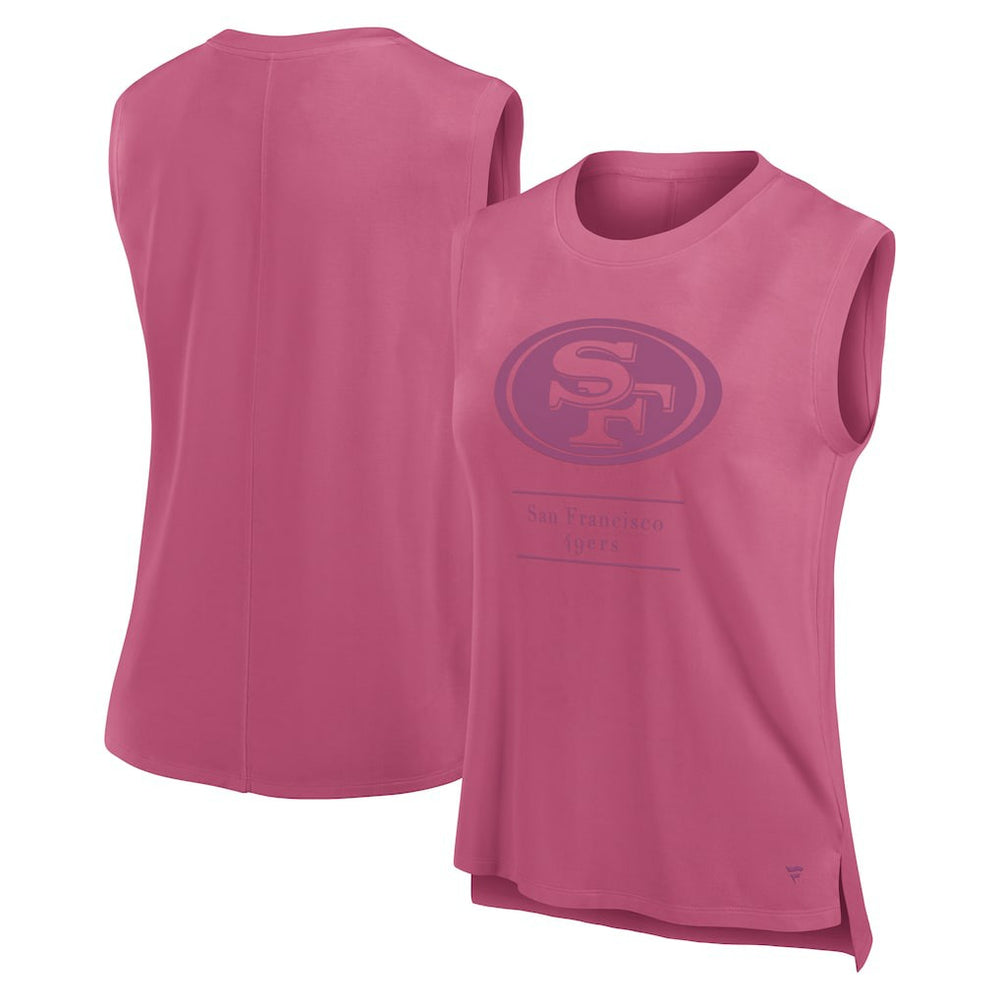 San Francisco 49ers Women's Studio Embrace Tank Top - Pink discount